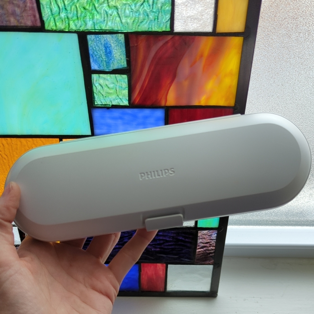 Philips White Toothbrush Case